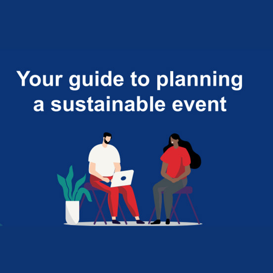Preview of title page of Isla & VB guide to planning a sustainable event