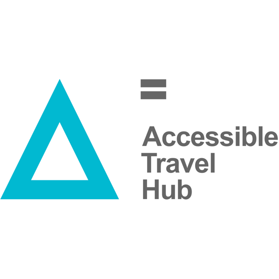 Logo reading Accessible Travel Hub