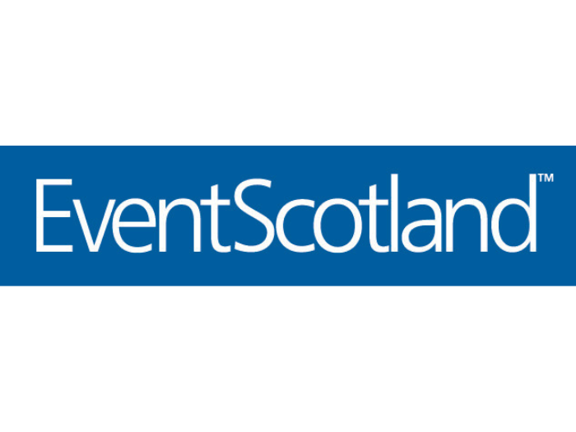 Blue EventScotland logo